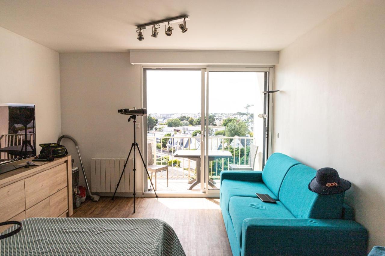 Appartement Vue Panoramique Mer, Pret De Velos, Wifi Куиберон Екстериор снимка